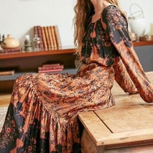 mes demoiselles gold dress Salaya Sand Dress